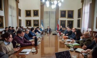 Obras y prevención climática fueron los ejes de la reunión de gabinete de Frigerio