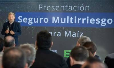 Frigerio presentó el seguro multirriesgo para Entre Ríos de maíz junto a las principales aseguradoras del país