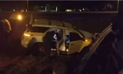 Chajarí: cinco personas resultaron heridas tras un despiste en la Ruta 14.