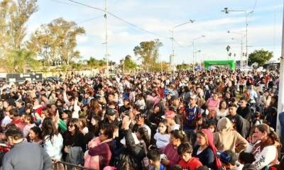 Miles de familias disfrutaron del gran cierre del Mes del Niño en el Parque Central “Viñedos Moulins”
