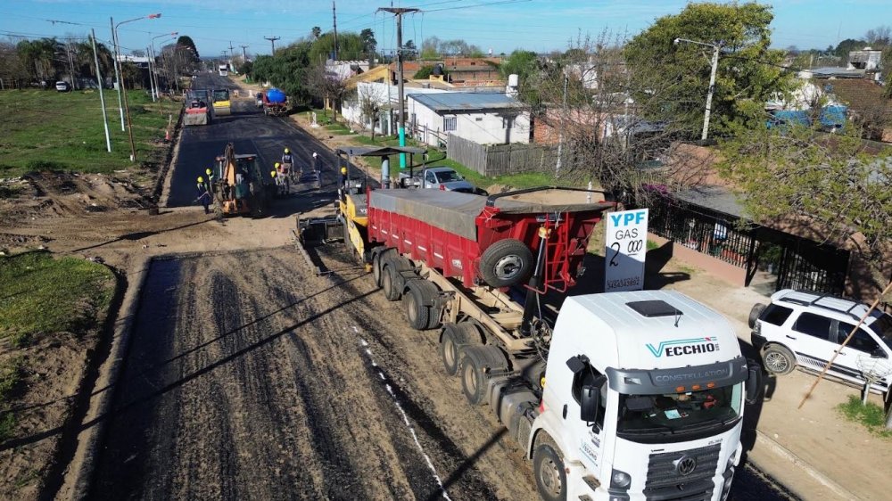 Azcué anunció una nueva etapa de obras por $1.900 millones para Concordia