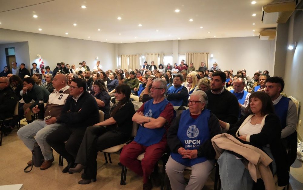 Con una capacitación en el Hospital Masvernat, se presentó el Sigap Salud en Concordia