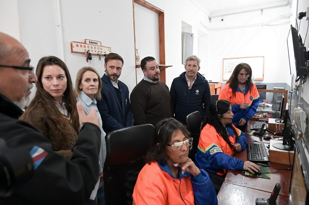 Frigerio recorrió el 107 de Concordia y destacó el fortalecimiento del sistema de emergencias