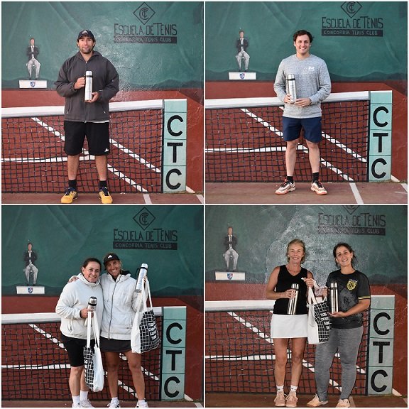 Se disputó la quinta fecha del Circuito Abierto Concordia Tenis