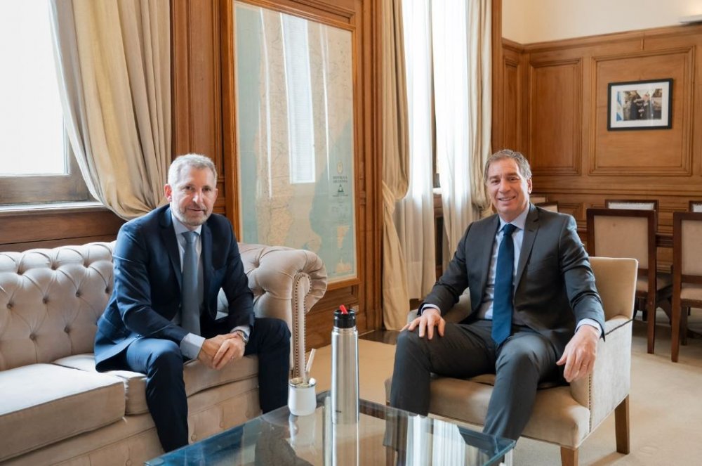 Frigerio se reunió con Santilli por el Presupuesto 2027 y obras clave para Entre Ríos