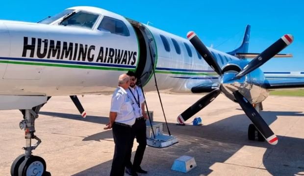 Sorpresiva suspensión de los vuelos entre Concordia y Aeroparque de la empresa Humming Airways.