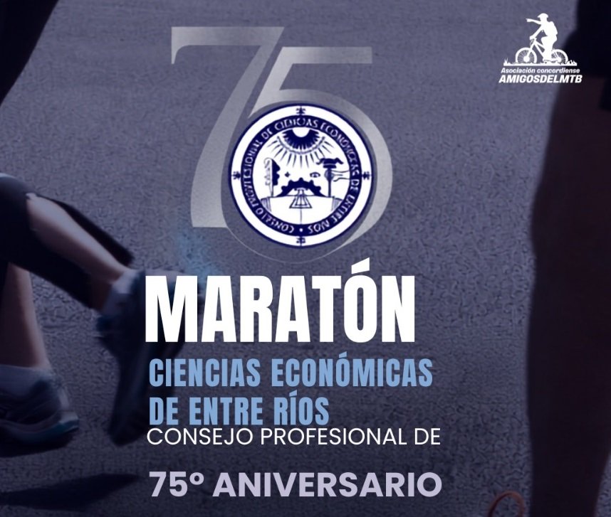 Se corre la Maratón 75 Aniversario del Concejo Profesional de Ciencias Económicas