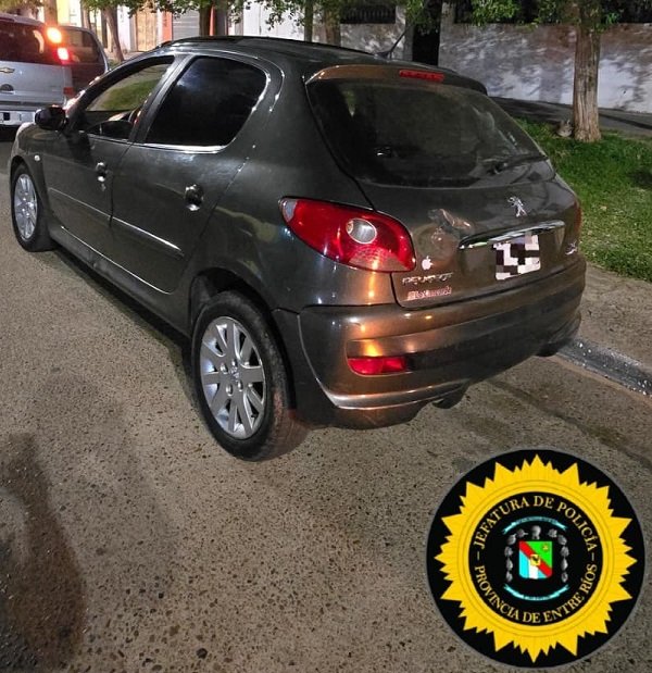 Secuestraron un automóvil con pedido vigente durante un patrullaje preventivo