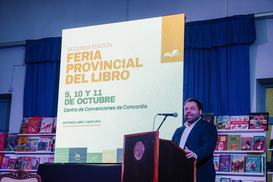 Se presentó la segunda edición de la Feria del Libro que se hará en Concordia