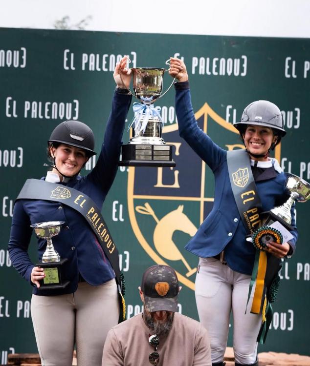 Camila Sensever, Subcampeona Categoría Segunda 1,20 m