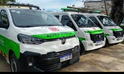 Entregaron nuevas ambulancias y motos para reforzar la atención sanitaria en Concordia
