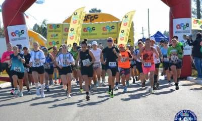 Se corre una nueva fecha del Circuito de Duatlón y los 5K en Los Charrúas