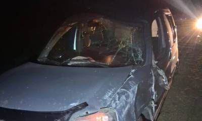 Una camioneta volcó en la ruta 18 en Entre Ríos