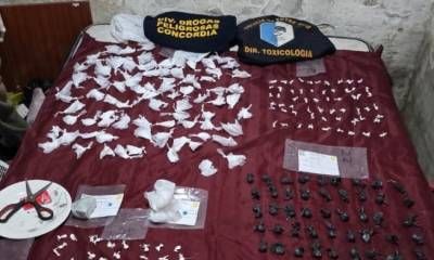 Allanamiento positivo: tres detenidos, secuestro de cocaína, marihuana y un arma de fuego
