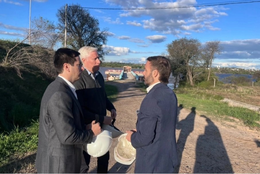 Se anuncian la continuidad de los trabajos en la nueva planta de agua de Concordia