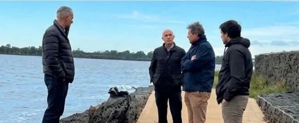 En Federación Gabriel Cabanillas y Gustavo Araujo de CTM: Las obras para la costa recién podrían llegar en 2028