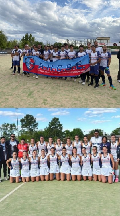 Histórico doble ascenso para el Hockey Centro Sur Entrerriano