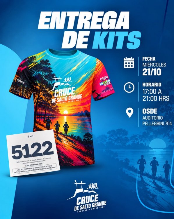 Cruce Salto Grande: empieza la entrega de kits