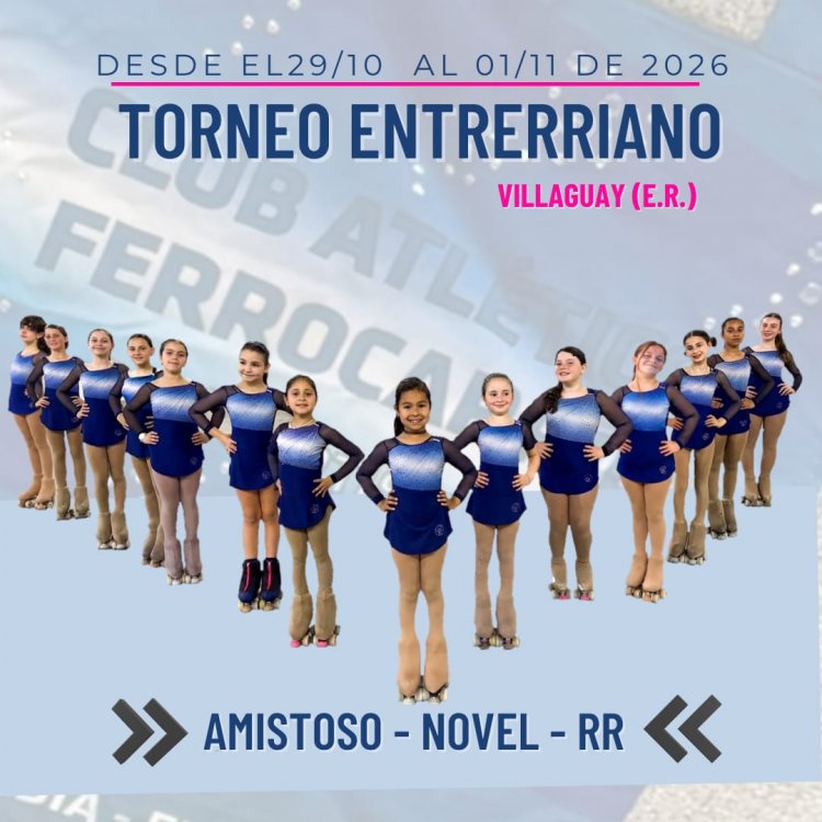 Patín Artístico de Ferro participará del 11° Torneo Provincial Entrerriano