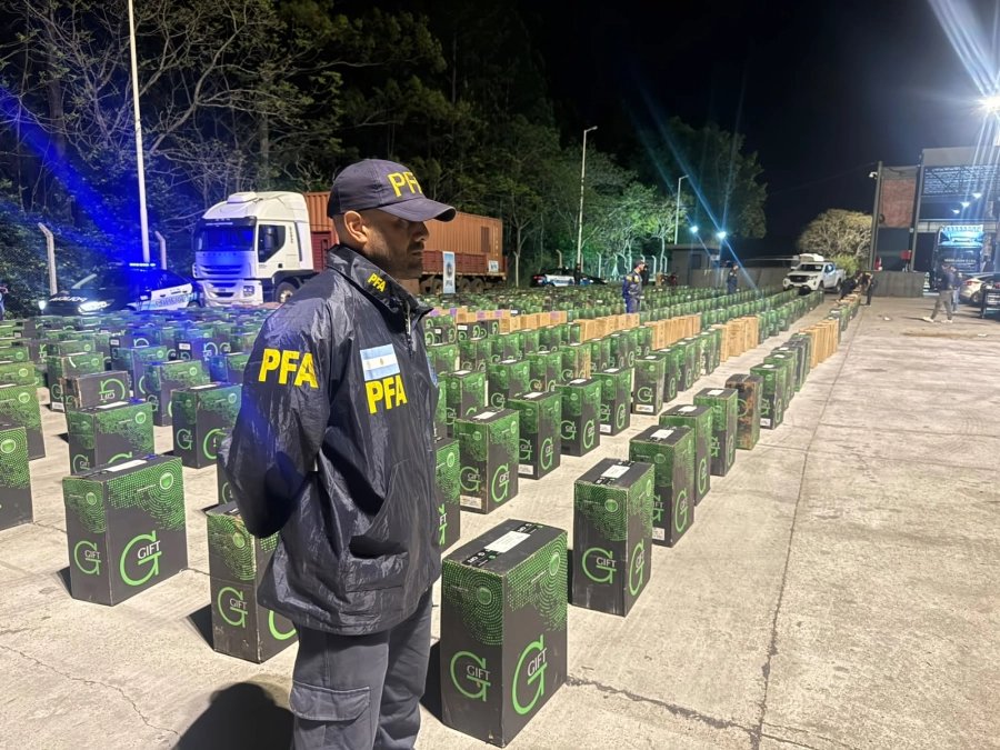 Secuestraron un cargamento de cigarrillos de contrabando valuado en más de 428 mil dólares