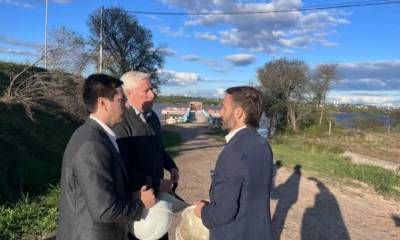 Se anuncia la continuidad de los trabajos en la nueva planta de agua de Concordia