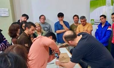 Cupos disponibles para el taller de laqueado de madera.