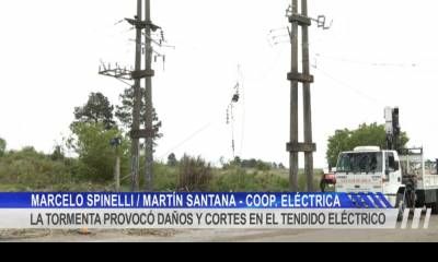 La Cooperativa Eléctrica continúa trabajando para normalizar el servicio tras el temporal