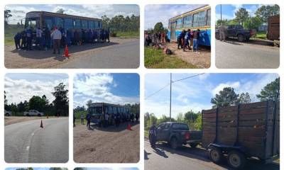 Operativo de control vial y de personas en todas los egresos de la ciudad.