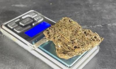 Hombre detenido tras ser interceptado con un trozo compacto de cocaína y marihuana