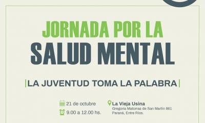 Entre Ríos fortalece las acciones de promoción y prevención de la salud mental en toda la provincia