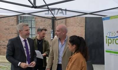 Frigerio compartió con jóvenes un encuentro para promover el cuidado de la salud mental