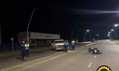 Una persona resultó lesionada en un accidente de tránsito
