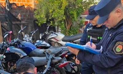 Dieciseis motos secuestradas por picadas en la vía pública