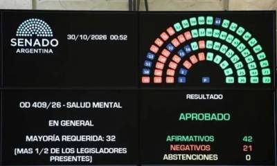 El Senado dio media sanción a la reforma de la Ley de Salud Mental: habilitan internaciones involuntarias y suman la ludopatía