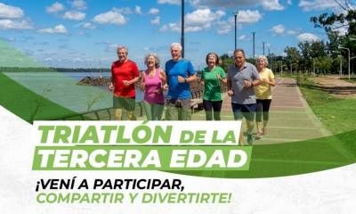 La municipalidad de concordia invita a participar del triatlón de la tercera edad